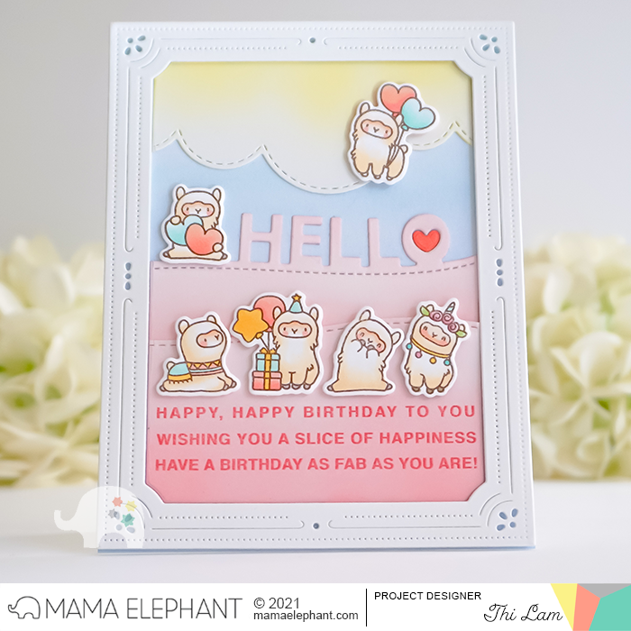 Little Llama Agenda - Creative Cuts