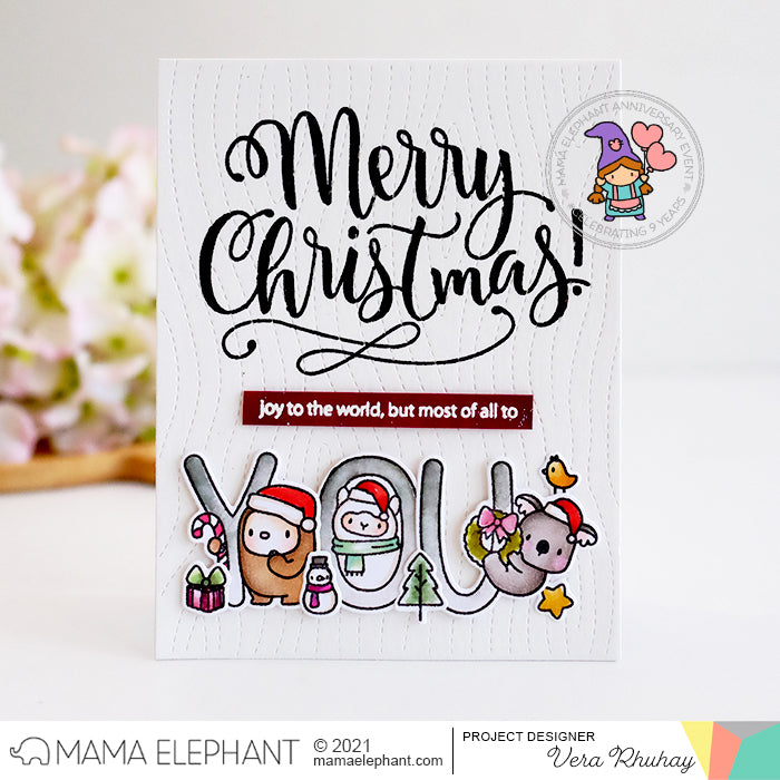 MERRYGRAMS AEIOUY – Mama Elephant