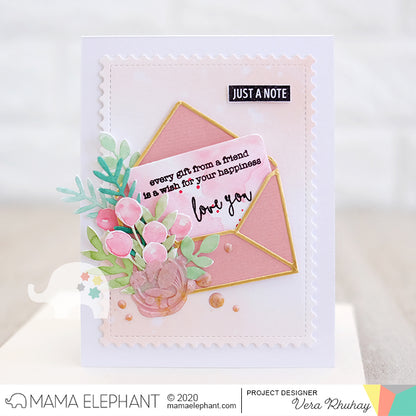 Botanic Envelope - Creative Cuts