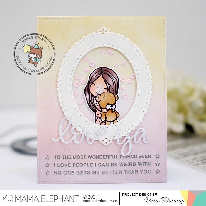 Oval Deco Frame - Creative Cuts